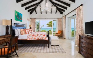 Bedroom with Ocean View Aqualina Villa Turks and Caicos