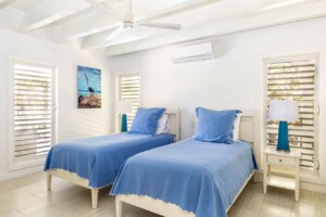 Guest Bedroom, Moonshadow Villa with private Pool, Turks and Caicos Villas, Blue Heron Vacations
