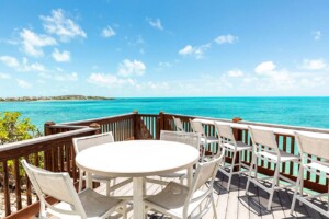 Terrace with view luxury villas Providenciales