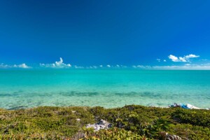 Shallow waters of Caicos Bank