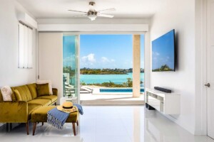 Living Area - Luxury 3 bedroom Villa- Providenciales - SRA