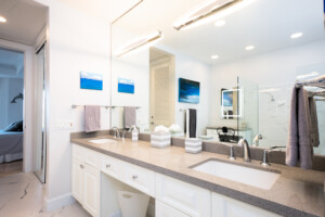 Bathroom, Grand View Condo rental, Turks and Caicos