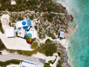 Aerial - Villa Tres Vistas, Turks and Caicos